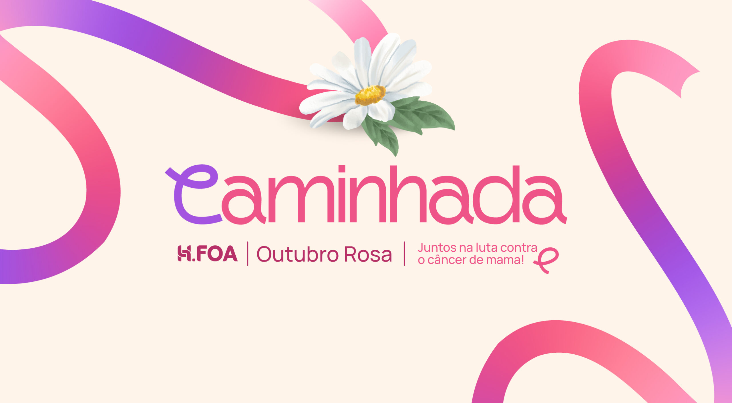 Caminhada Outubro Rosa H.FOA